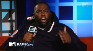 AFTER THE MURDER OF TRAYVON MARTIN IN 2012, RAPPER KILLER MIKE CALLED ON BLACKS TO ARM THEMSELVES, IN CASE OF AN ENVIRONMENTAL CRISIS OR THE END OF THE MAYAN CALENDAR.